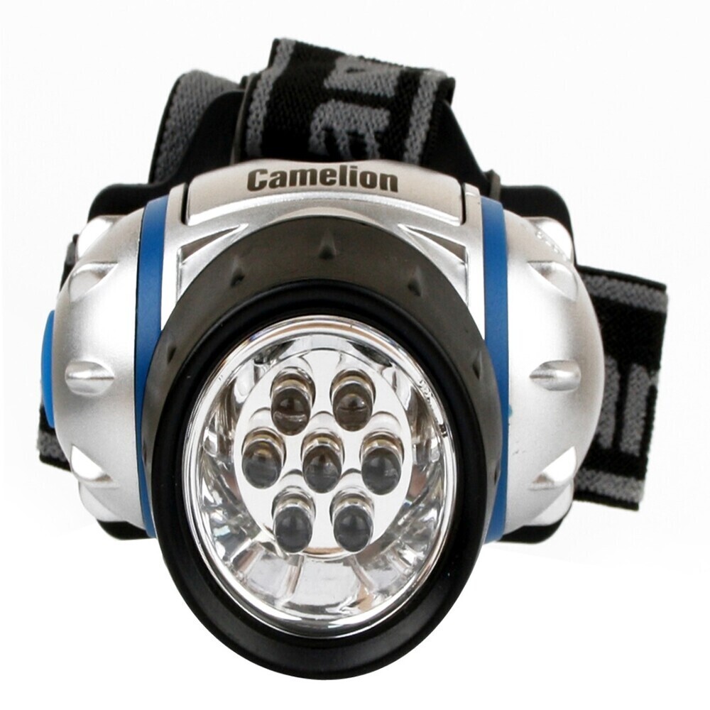 Изображение товара Налобный фонарь Camelion LED5310-7F3 светодиодный 7 LED 3 режима IP44