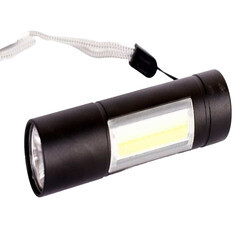 Изображение товара Фонарь ручной Ultraflash (LED51523) светодиодный 2 LED 3 Вт аккумуляторный Li-Ion 400 мАч алюминий 3 режима