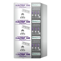 Изображение товара Утеплитель Greenplanet Мастер 100х600х1000 мм 3,6 кв.м
