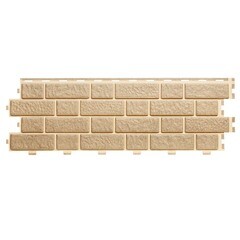 Изображение товара Панель фасадная Tecos Brickwork 1140х350 мм бежевый меланж