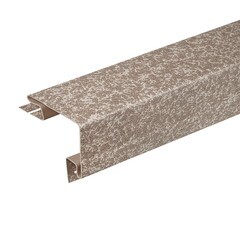 Изображение товара Угол наружный Tecos Brickwork 3050х80 мм сильвер