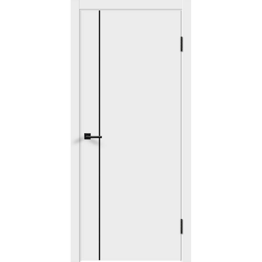 Изображение товара Межкомнатная дверь глухая Smart M1 700x2000 мм ПВХ белая Modern