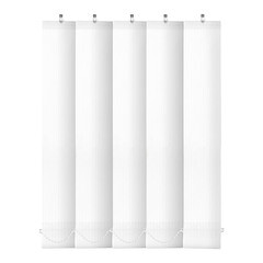 Изображение товара Ламели для вертикальных жалюзи 280 см Лайн белые (5 шт.)