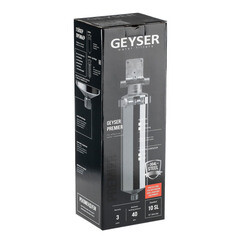 Корпус фильтра Гейзер Премьер для холодной и горячей воды нержавеющая сталь 10SL 1/2 НР(ш) х 1/2 НР(ш) серебро - фото 3