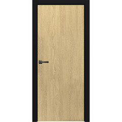 Дверь межкомнатная Ставерн 800х2000 мм ПВХ дуб мадейра янтарь глухая с замком - фото 2