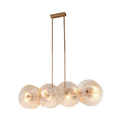 Изображение товара Светильник подвесной Maytoni Aster E14 320 Вт 22 кв.м золото IP20 (MOD007PL-08G1)