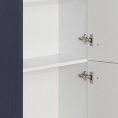 Пенал АСБ-Мебель Белмонти 35 см подвесной правый синий софт - фото 6