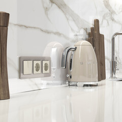 Розетка Werkel встраиваемая айвори со шторками (a059275) - фото 3