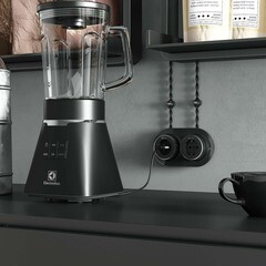 Розетка Werkel накладная черная матовая/хром (a055919) - фото 4