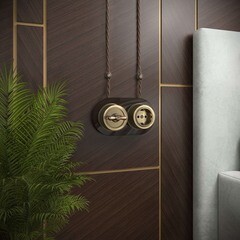 Розетка Werkel накладная бронза (a050768) - фото 4