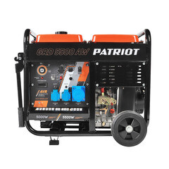 Генератор дизельный Patriot GRD 5500AW 5 кВт с электростартером (472702255) - фото 4