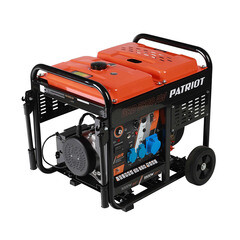 Генератор дизельный Patriot GRD 5500AW 5 кВт с электростартером (472702255) - фото 3