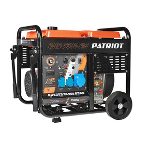 Генератор дизельный Patriot GRD 7500AW 7 кВт с электростартером ...