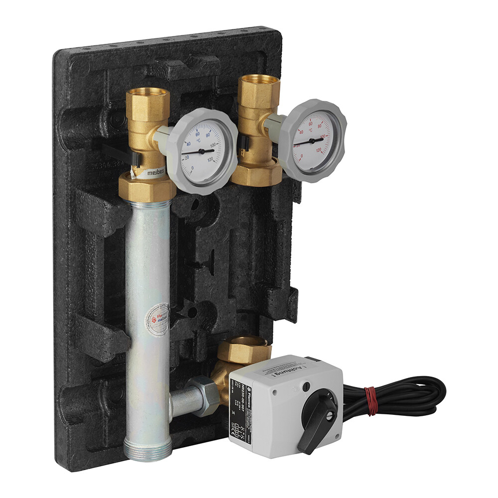 Изображение товара Насосная группа Meibes 8 МК 1 ВР(г) х 1 1/2 НР(ш) с трехпозиционным сервоприводом без насоса (M66831EAMRU)