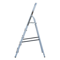 Стремянка стальная 5 ступеней 70 мм 1,04 м Hesler - фото 2