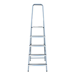 Стремянка стальная 5 ступеней 70 мм 1,04 м Hesler - фото 3