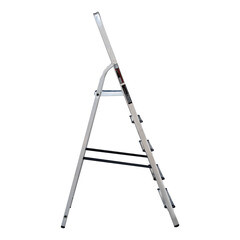 Стремянка алюминиевая 5 ступеней 80 мм 1,04 м Hesler - фото 3