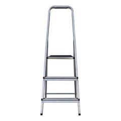 Стремянка алюминиевая 3 ступени 80 мм 0,6 м Hesler - фото 2