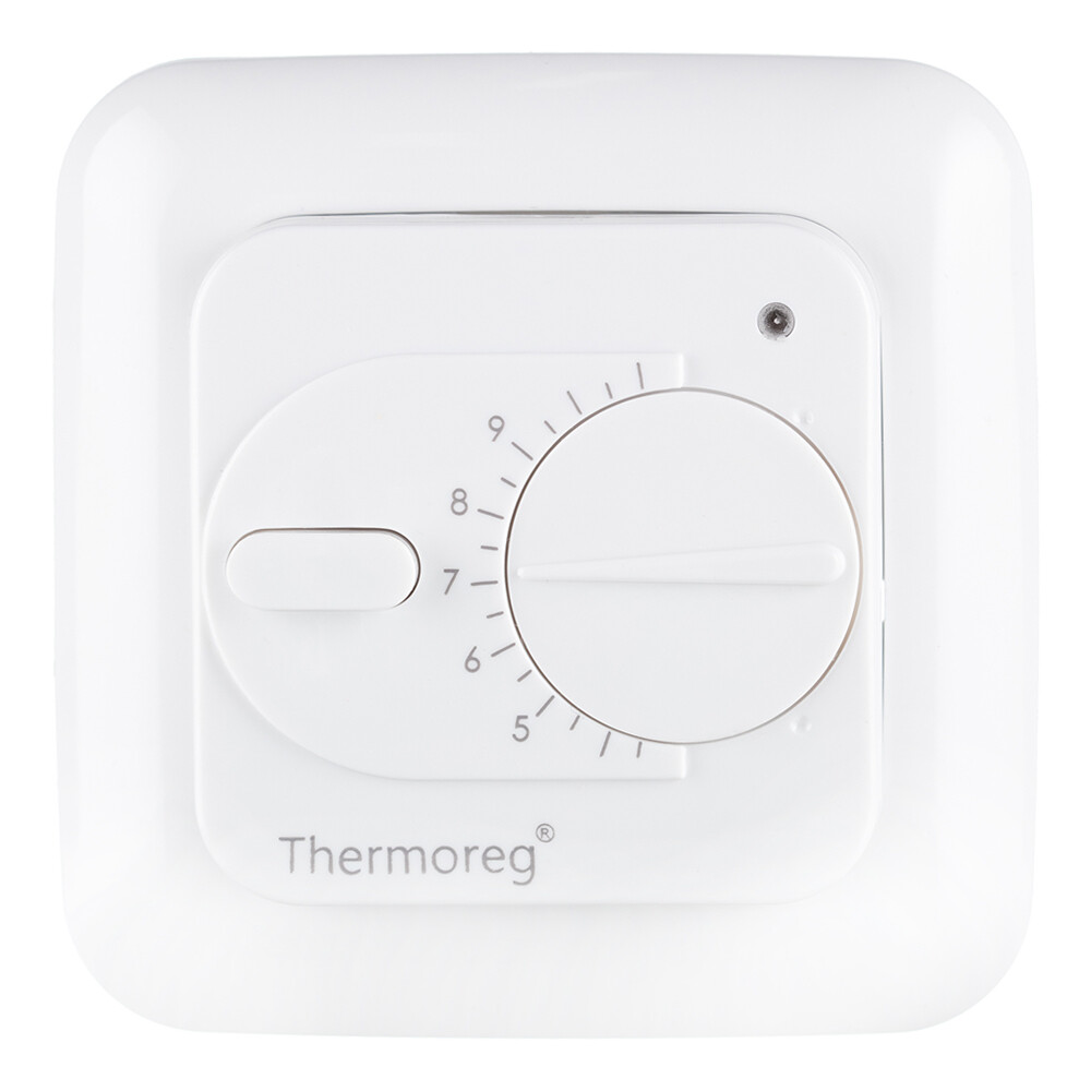 Изображение товара Механический терморегулятор для теплого пола Thermoreg TI-200 белый