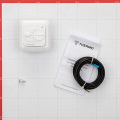 Терморегулятор механический для теплого пола Thermoreg TI-200 белый - фото 3