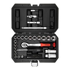 Изображение товара Набор бит и торцевых головок AV Steel (AV-011050) (50 шт.)