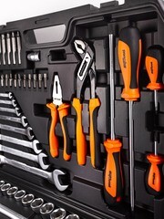 Набор инструментов универсальный AV Steel (AV-011118) (118 шт.) - фото 3