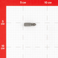 Бита КМ (815718) PH2 магнитная 25 мм (10 шт.) - фото 2