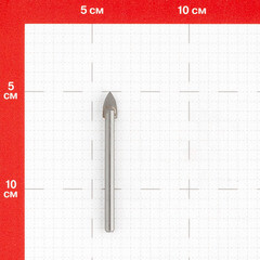 Сверло по плитке и стеклу КМ 8х70 мм (815752) - фото 3