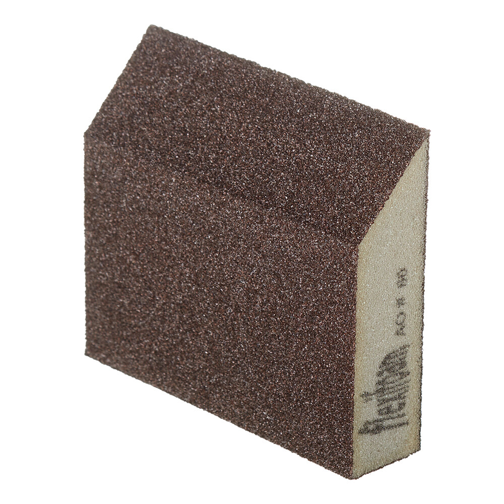 Изображение товара Брусок шлифовальный Flexifoam Angle Block 98х69х26 мм Р60 влагостойкий скошенный