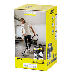 Строительный пылесос Karcher WD 5 S V-25/5/22 1100 Вт 25 л - фото 7