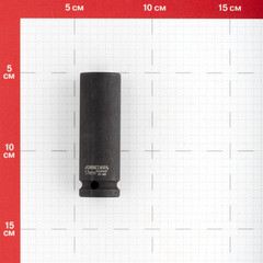 Головка торцевая ударная Jonnesway 1/2 для пневмоинструмента 17 мм глубокая (S03AD4117) - фото 3