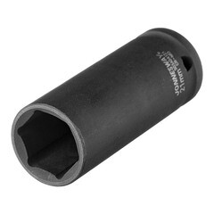 Головка торцевая ударная Jonnesway 1/2 для пневмоинструмента 21 мм глубокая (S03AD4121) - фото 4