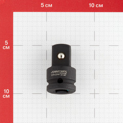 Переходник Jonnesway 1/4 НР х 1/4 ВР для ударного пневмоинструмента (S03A4A6) - фото 2