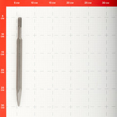 Зубило пикообразное SDS-plus КМ (815745) 250 мм - фото 3