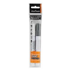 Маркер лаковый для разметки MunHwa Industrial черный/белый грифель 4 мм (2 шт.) - фото 2