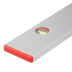 Правило-уровень алюминиевое 1,5 м прямоугольник 2 глазка Matrix - фото 4