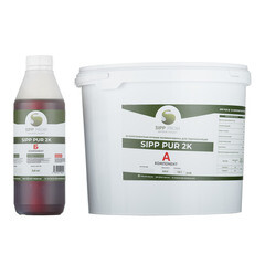 Полимочевина двухкомпонентная Sipp-Prom PUR 2K черная 4,6 кг+0,6 кг - фото 3