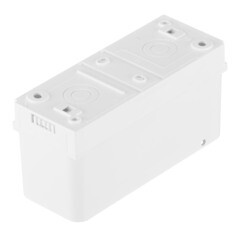 Щит распределительный навесной Systeme Electric City9 пластиковый IP40 140х55х70 мм 2 модуля белый - фото 3