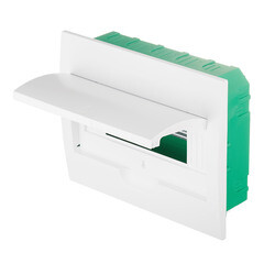 Щит распределительный встраиваемый Systeme Electric City9 пластиковый IP40 222х280х92 мм 12 модулей белый - фото 4