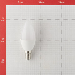 Лампа светодиодная Эра E14 4000К 10 Вт 800 Лм 220-240 В свеча матовая - фото 3