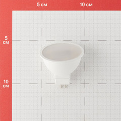 Лампа светодиодная Эра GU5.3 4000К 9 Вт 720 Лм 220 В рефлектор матовая - фото 3