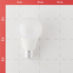 Лампа светодиодная Эра E27 2700К 9 Вт 720 Лм 220-240 В груша А60 матовая - фото 3