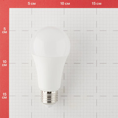 Лампа светодиодная Эра E27 4000К 21 Вт 1680 Лм 220-240 В груша А65 матовая - фото 2