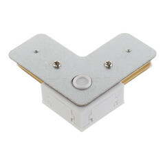 Коннектор для однофазного шинопровода L-образный Эра TR-1PA белый (Б0054465) - фото 6