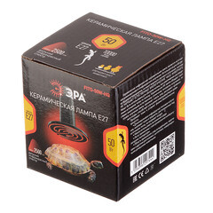 Лампа накаливания для брудера и террариума Эра E27 50 Вт 220 В матовая - фото 4