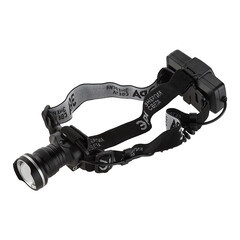 Фонарь налобный Эра светодиодный 1 LED 5 Вт аккумуляторный Li-Ion пластик/алюминий 3 режима (Б0039626) - фото 1