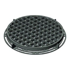 Решетка-гриль для чаши 500 мм с чугунной вставкой - фото 1