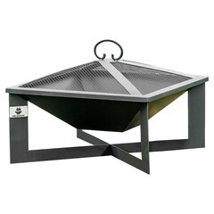 Чаша костровая Plaza 620х620 мм коническое дно 2 ножки - фото 4