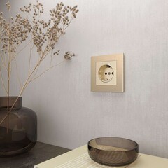 Рамка Werkel Aluminium одноместная шампань (a052312) - фото 5