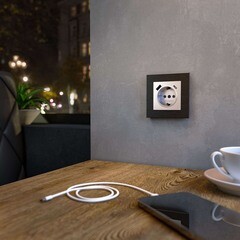 Рамка Werkel Aluminium одноместная алюминий черный (a050949) - фото 4